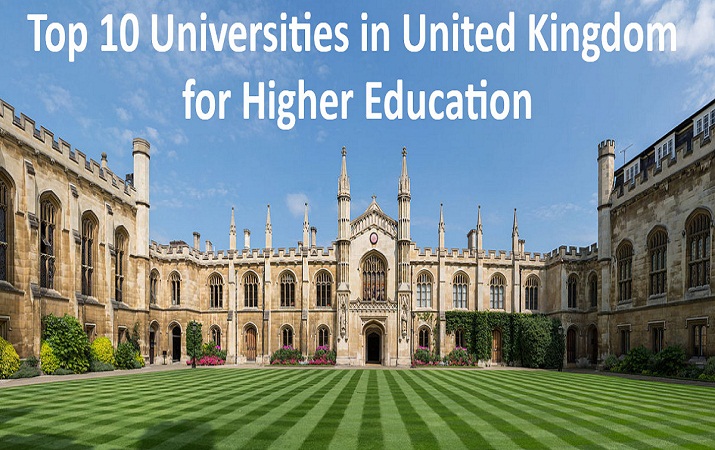 Top 10 Universities in United Kingdom for Higher Education NEWS